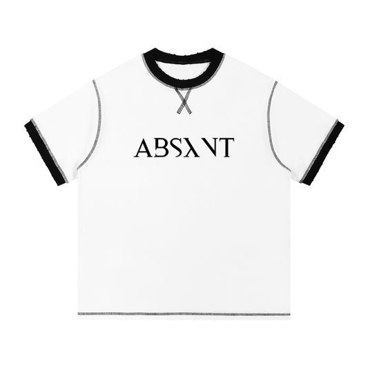 Absxnt Contrast-Stitched Cotton T-Shirt