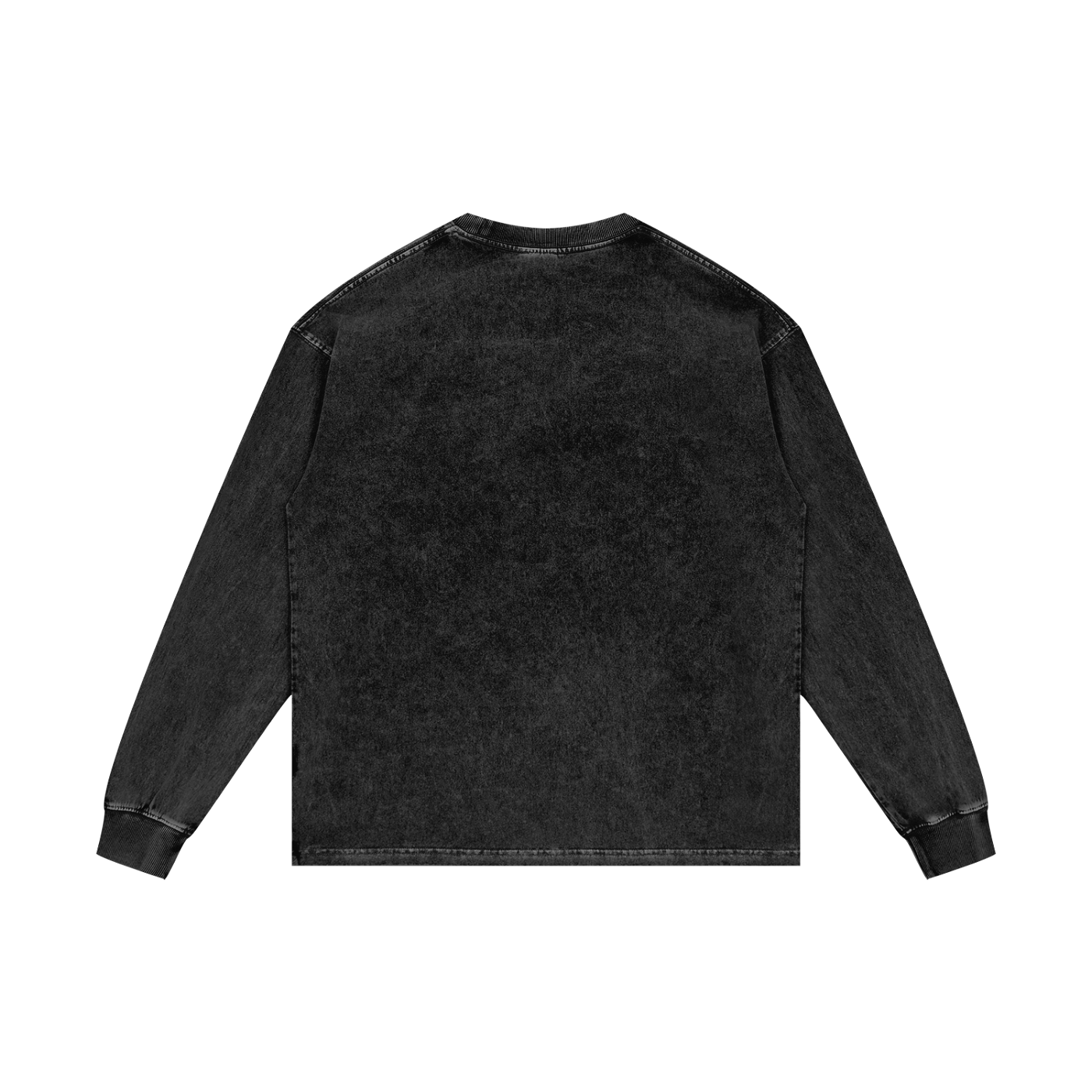 Absxnt Acid Wash Oversize Long Sleeve T-Shirt